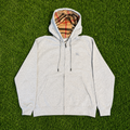 Burberry Zip-up Hoodie Grey