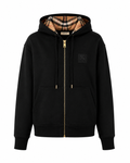 Burberry Zip-up Hoodie Black