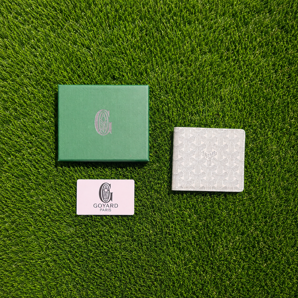 Goyard Wallet White