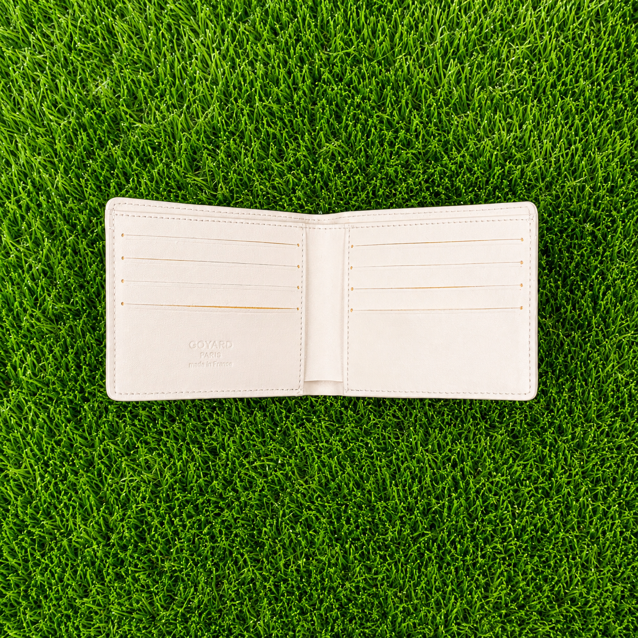 Goyard Wallet White