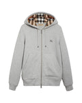 Burberry Zip-up Hoodie Grey